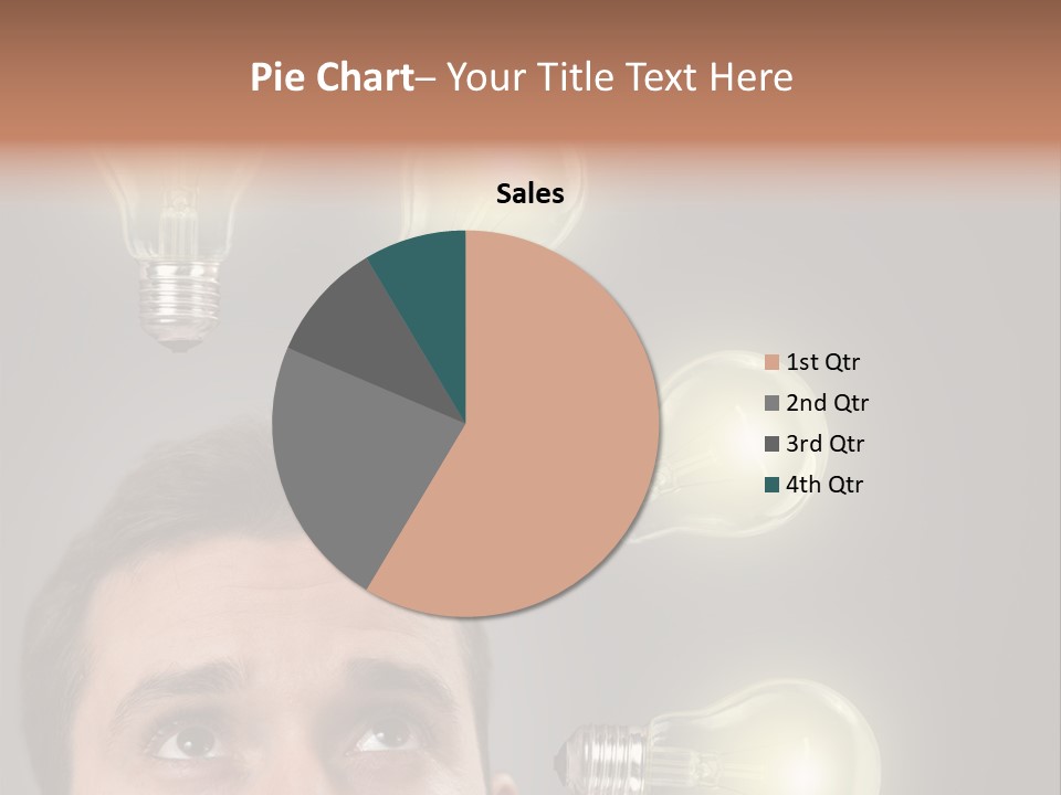 Bulb Gray Smart PowerPoint Template