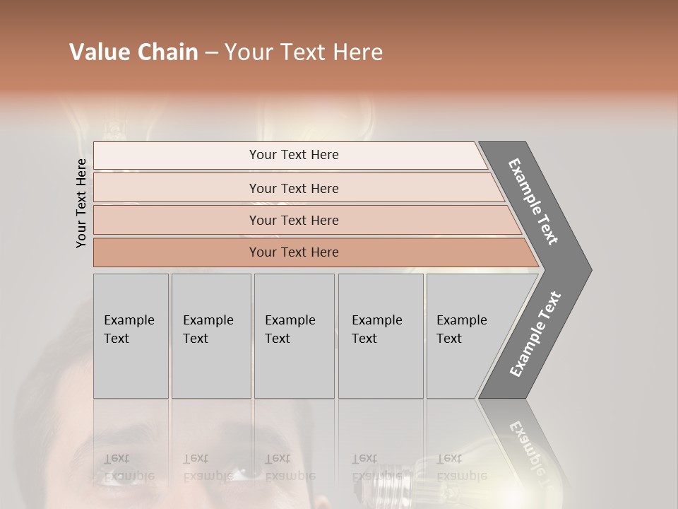 Bulb Gray Smart PowerPoint Template