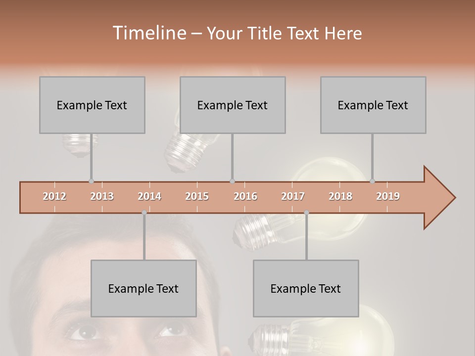 Bulb Gray Smart PowerPoint Template