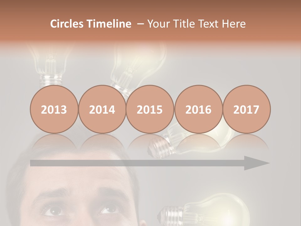 Bulb Gray Smart PowerPoint Template