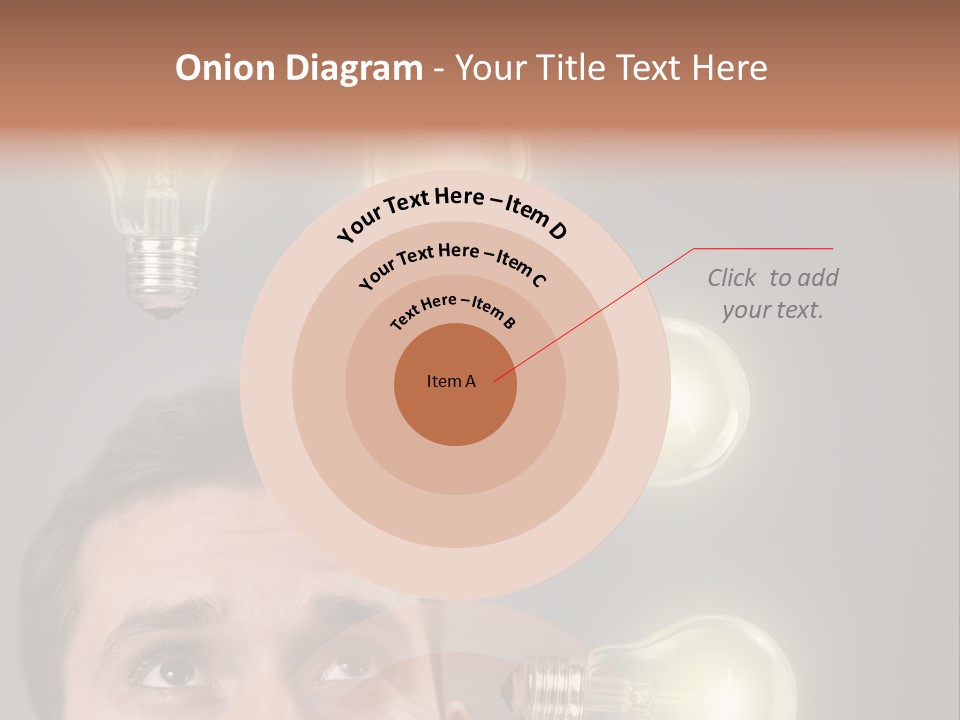 Bulb Gray Smart PowerPoint Template