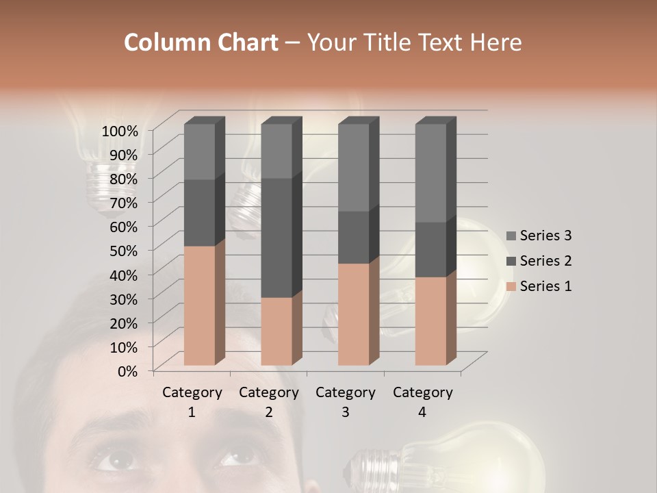 Bulb Gray Smart PowerPoint Template