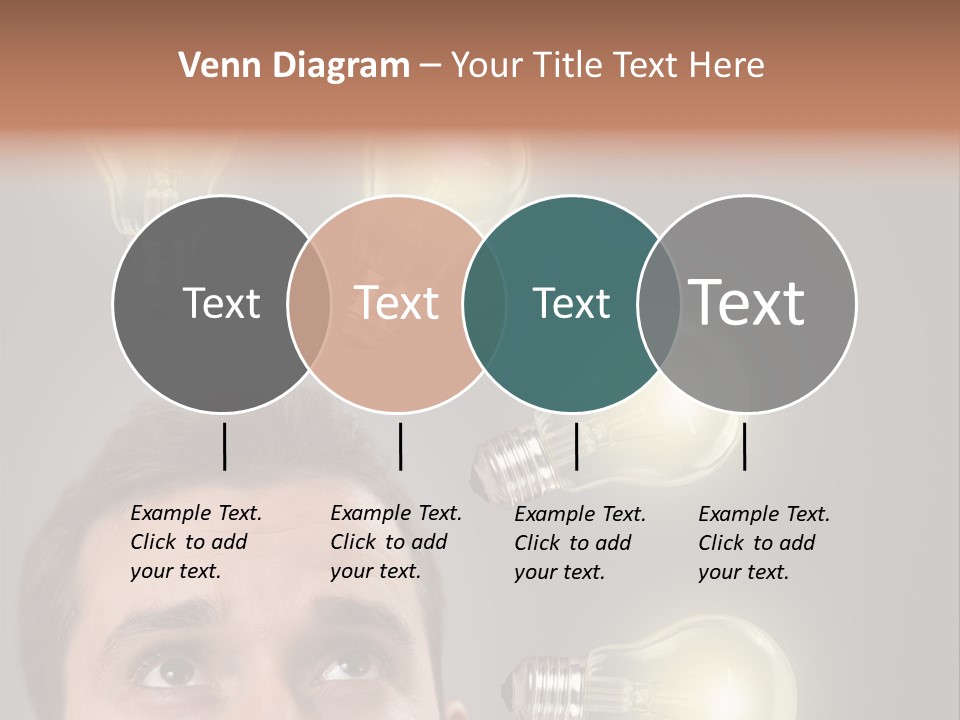 Bulb Gray Smart PowerPoint Template