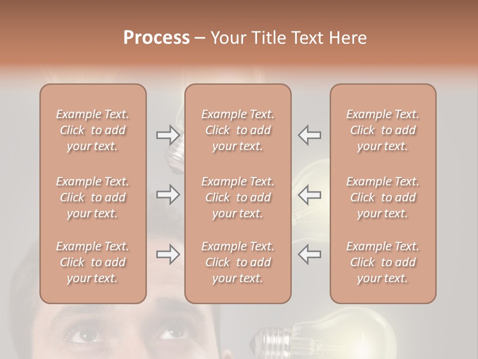 Bulb Gray Smart PowerPoint Template