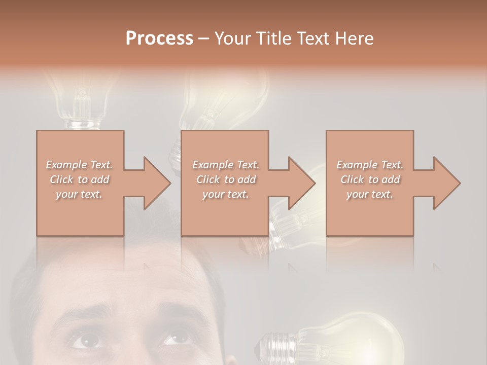 Bulb Gray Smart PowerPoint Template