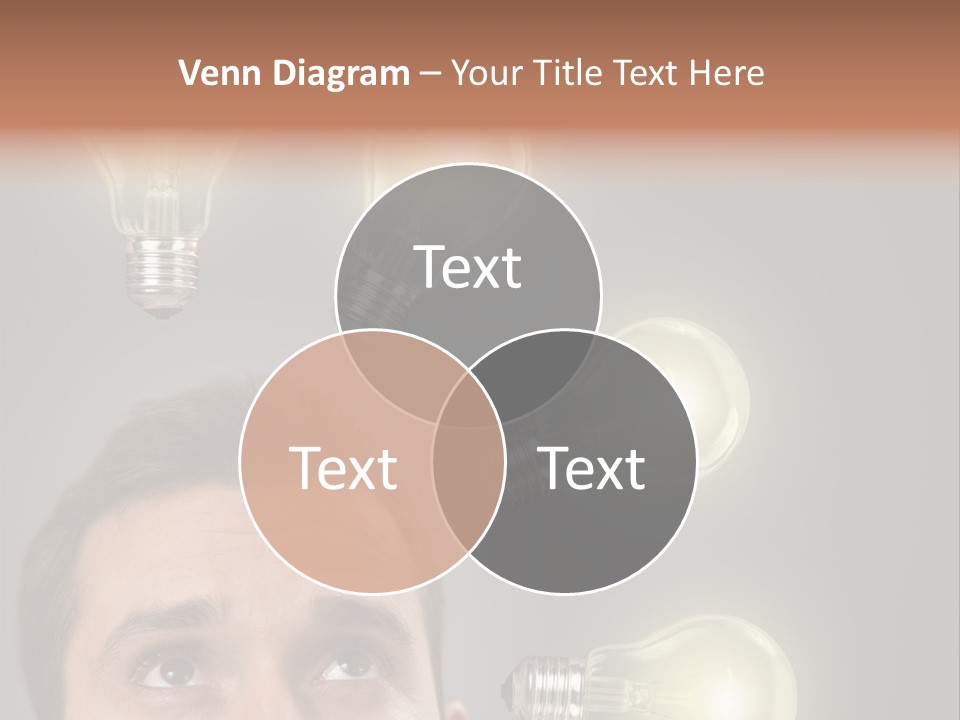 Bulb Gray Smart PowerPoint Template