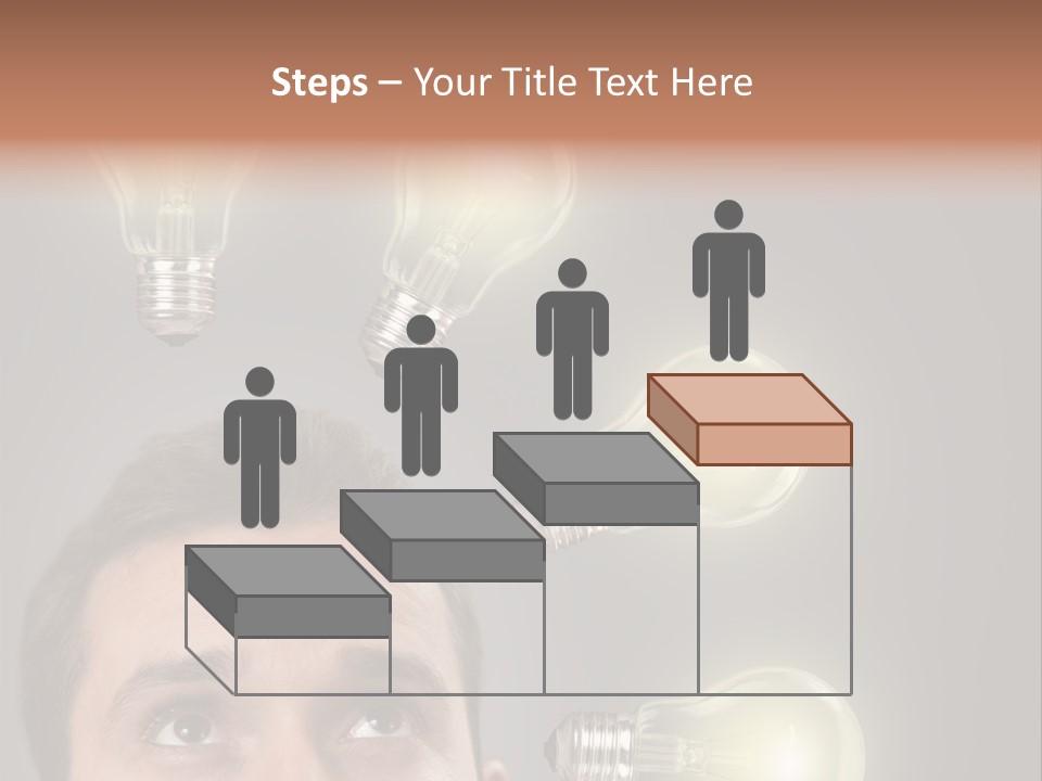 Bulb Gray Smart PowerPoint Template