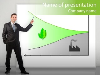 Energy Corporate Chart PowerPoint Template