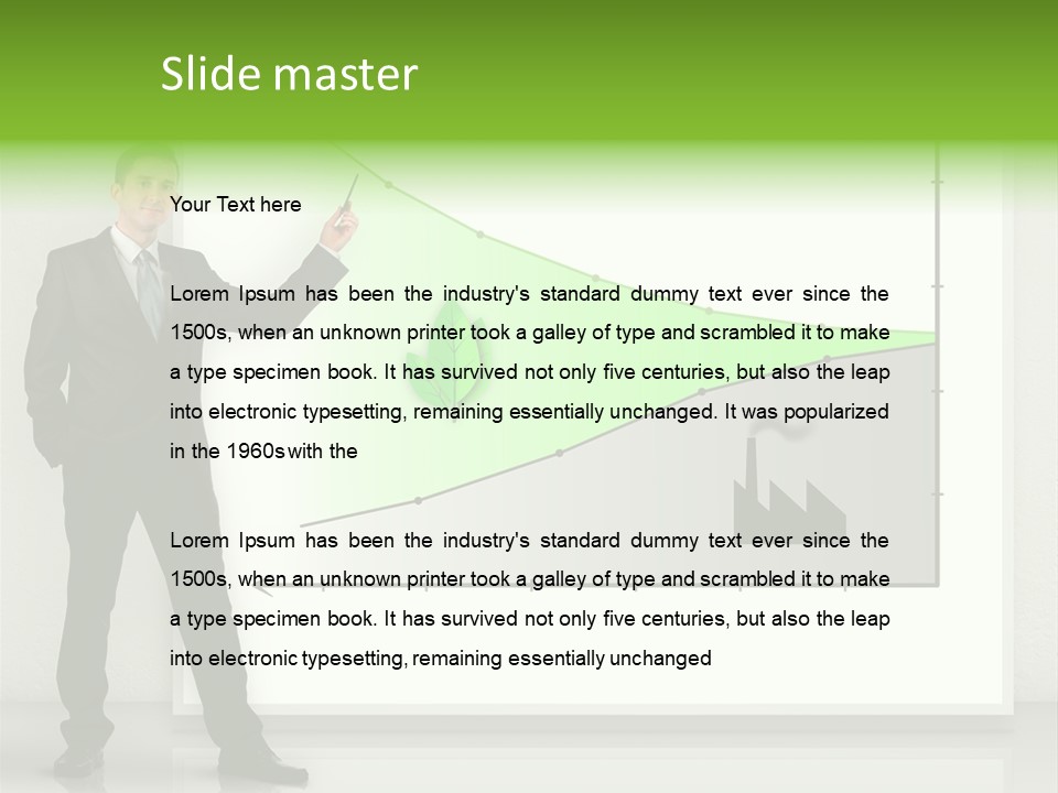 Energy Corporate Chart PowerPoint Template