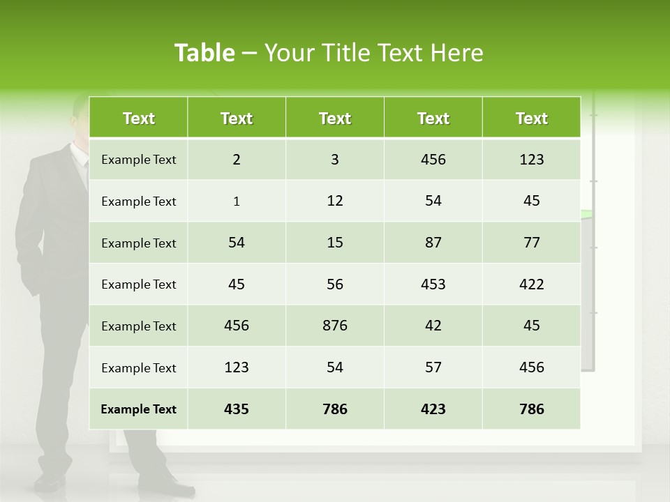 Energy Corporate Chart PowerPoint Template