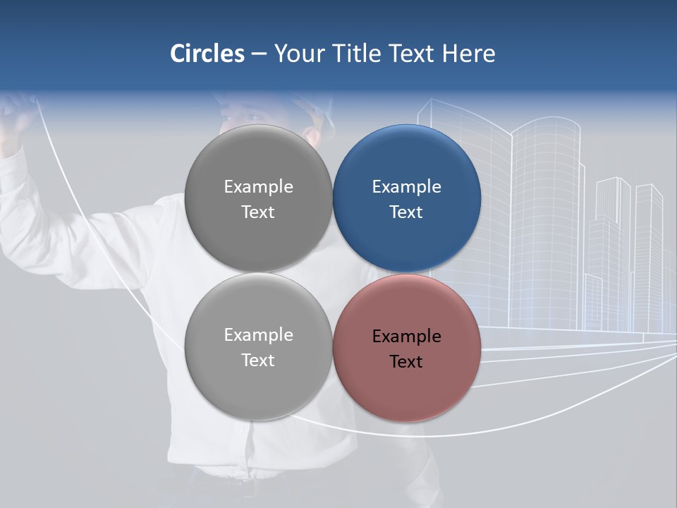 Line Real Estate Business PowerPoint Template