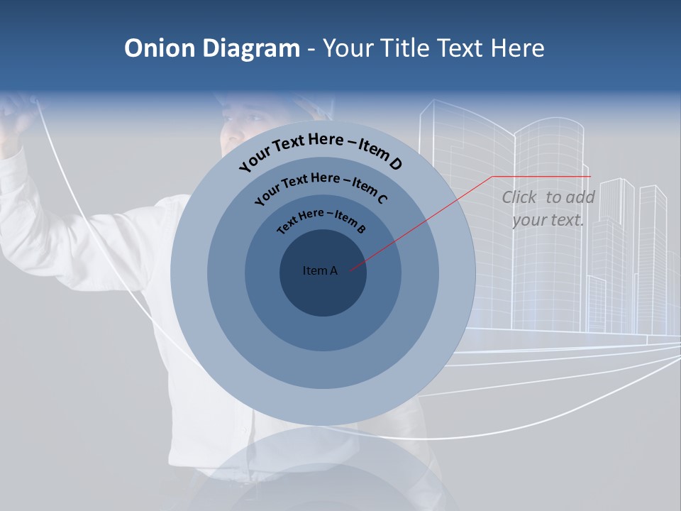 Line Real Estate Business PowerPoint Template