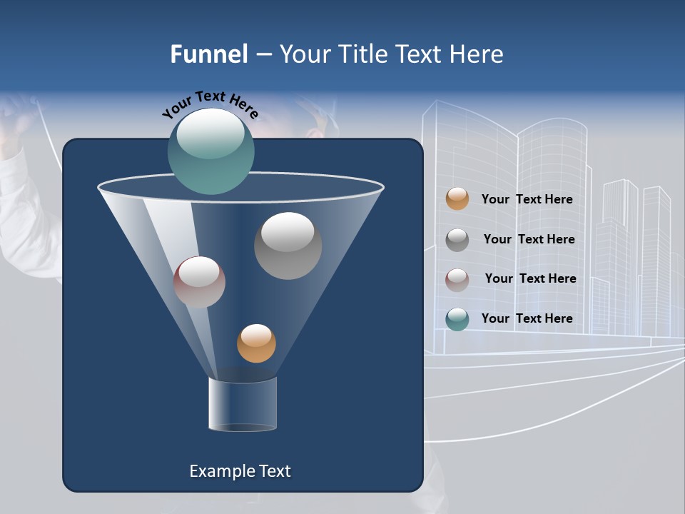 Line Real Estate Business PowerPoint Template