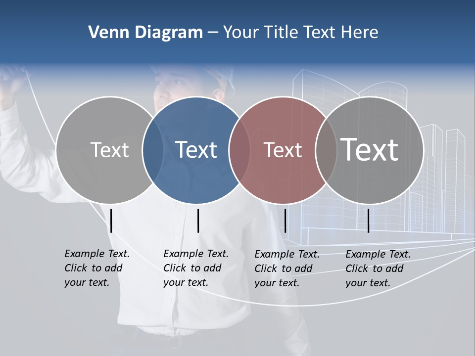 Line Real Estate Business PowerPoint Template