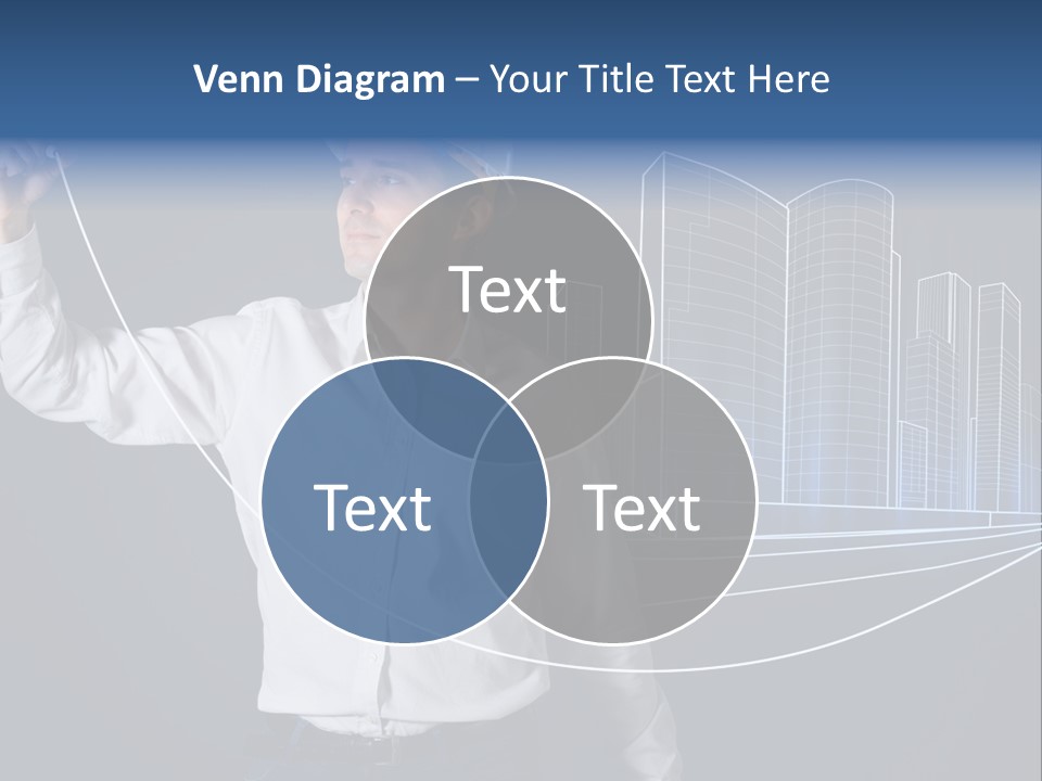 Line Real Estate Business PowerPoint Template