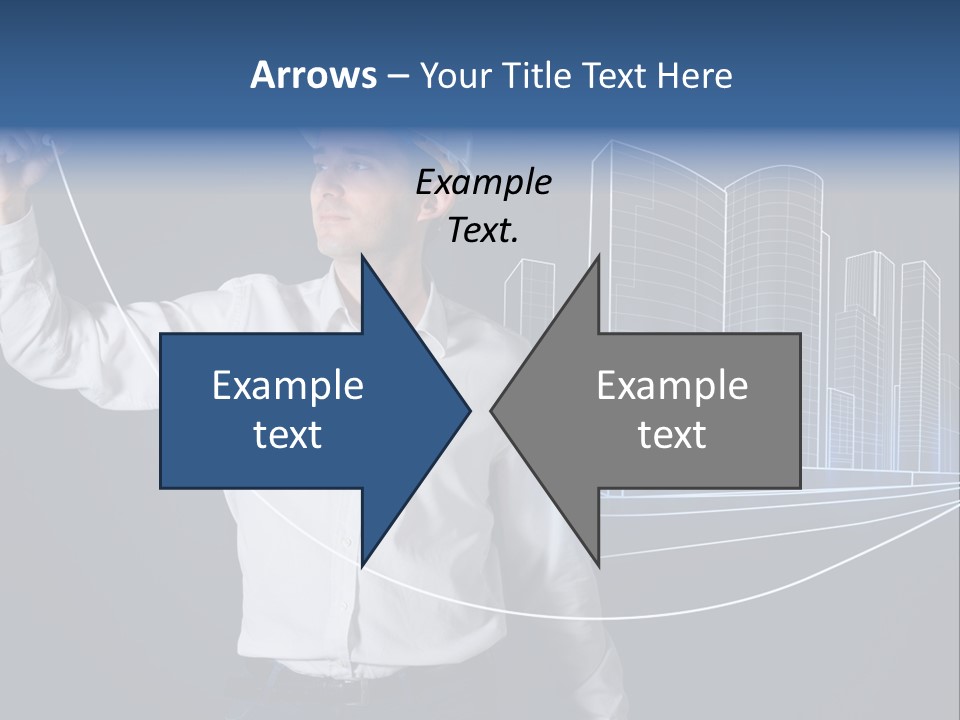 Line Real Estate Business PowerPoint Template