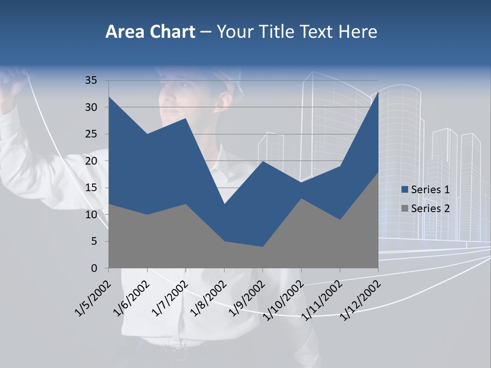 Line Real Estate Business PowerPoint Template