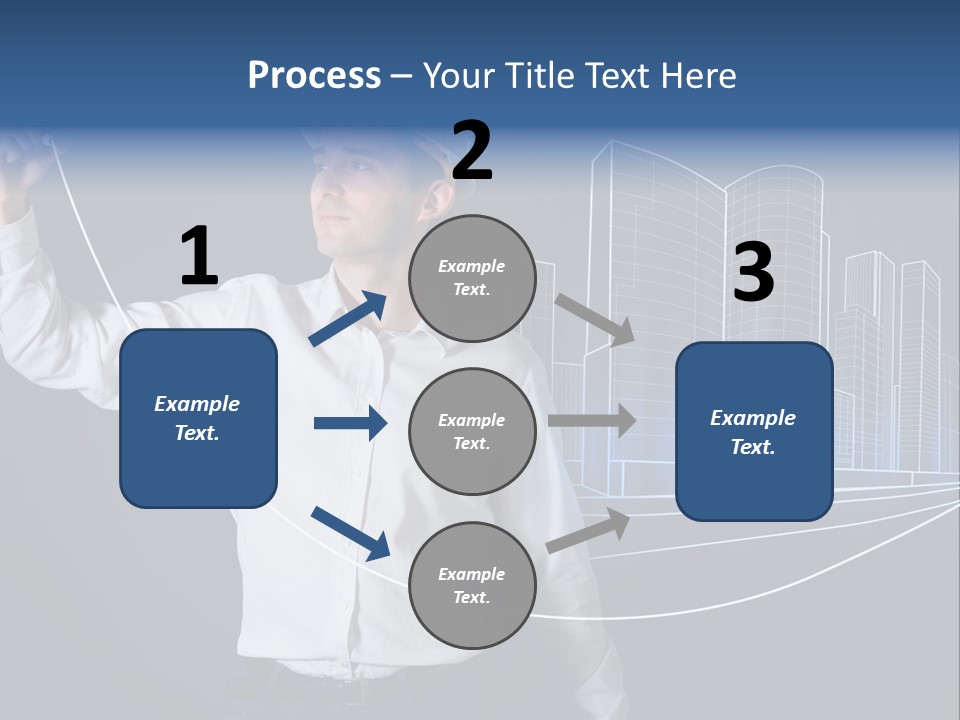 Line Real Estate Business PowerPoint Template