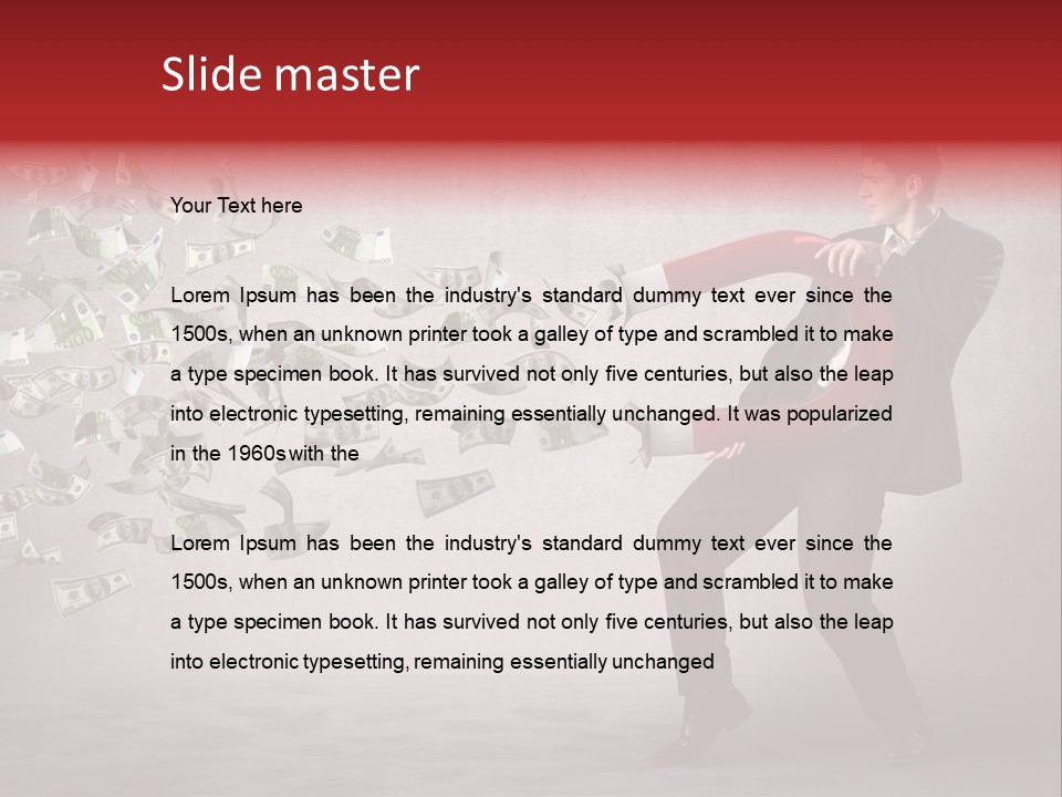 Bill Money  PowerPoint Template