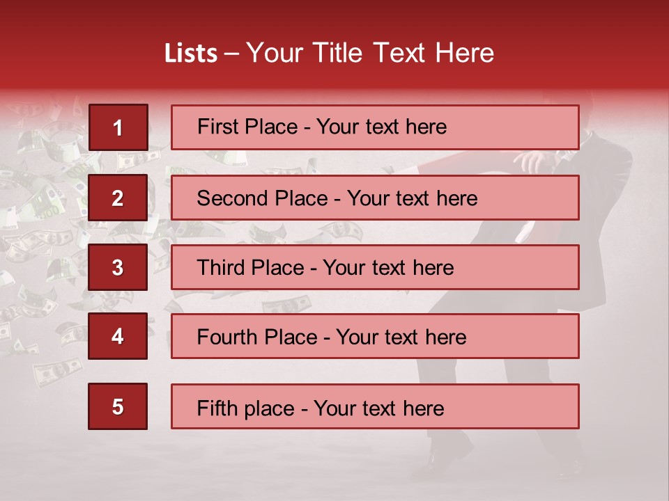 Bill Money  PowerPoint Template