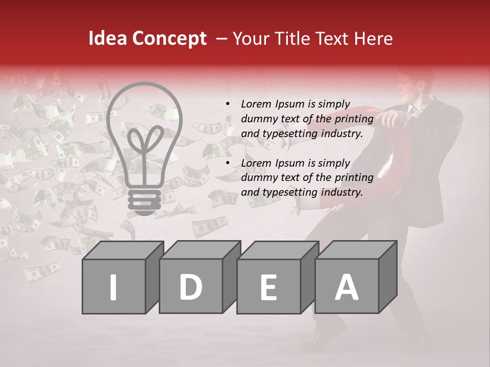 Bill Money  PowerPoint Template