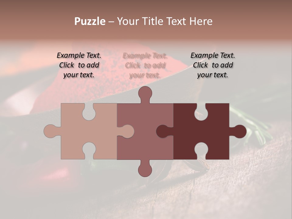 Cinnamon Color Food PowerPoint Template