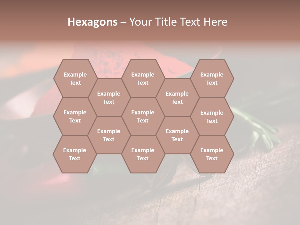 Cinnamon Color Food PowerPoint Template