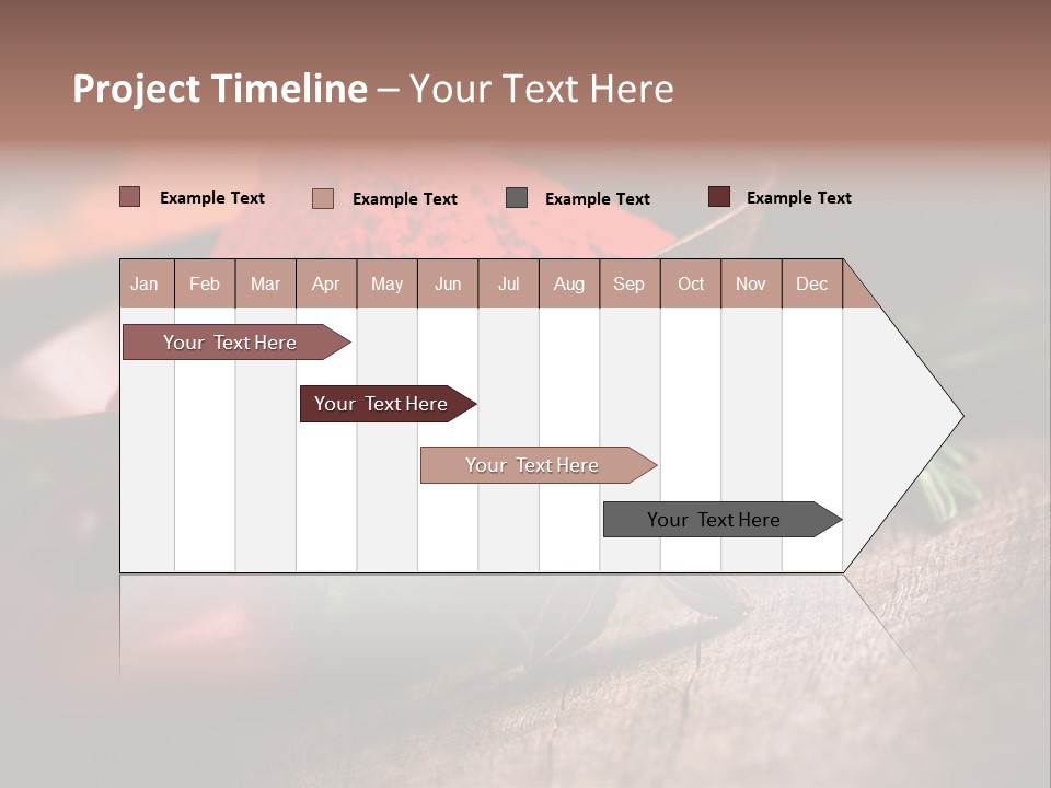 Cinnamon Color Food PowerPoint Template