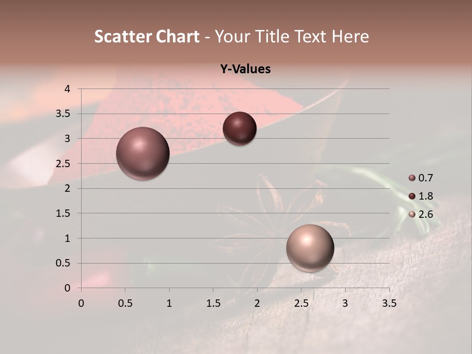 Cinnamon Color Food PowerPoint Template