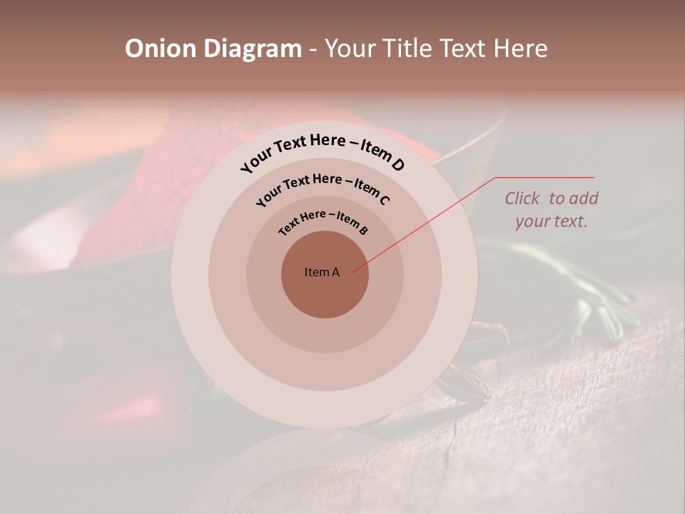 Cinnamon Color Food PowerPoint Template