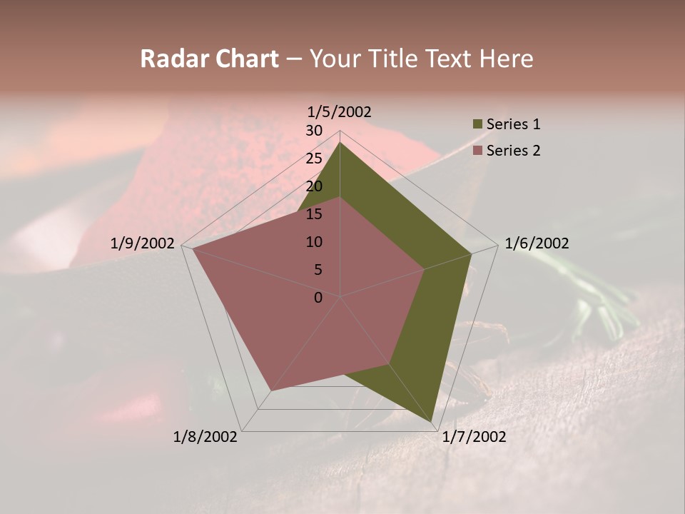 Cinnamon Color Food PowerPoint Template