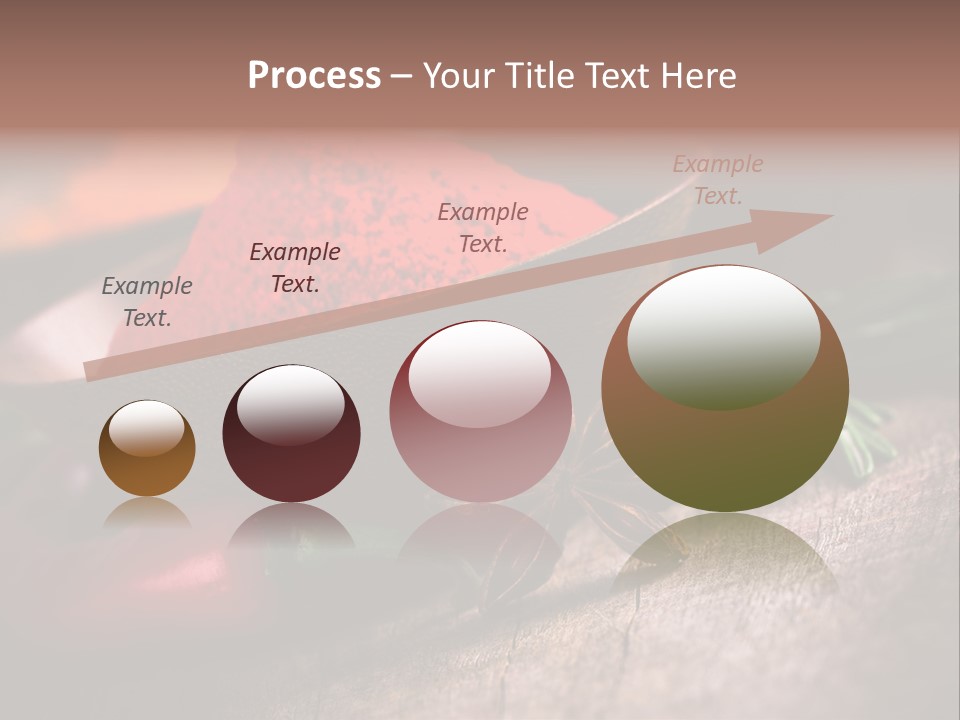 Cinnamon Color Food PowerPoint Template