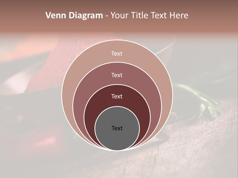 Cinnamon Color Food PowerPoint Template