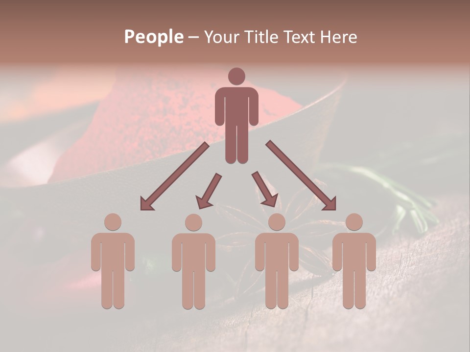 Cinnamon Color Food PowerPoint Template