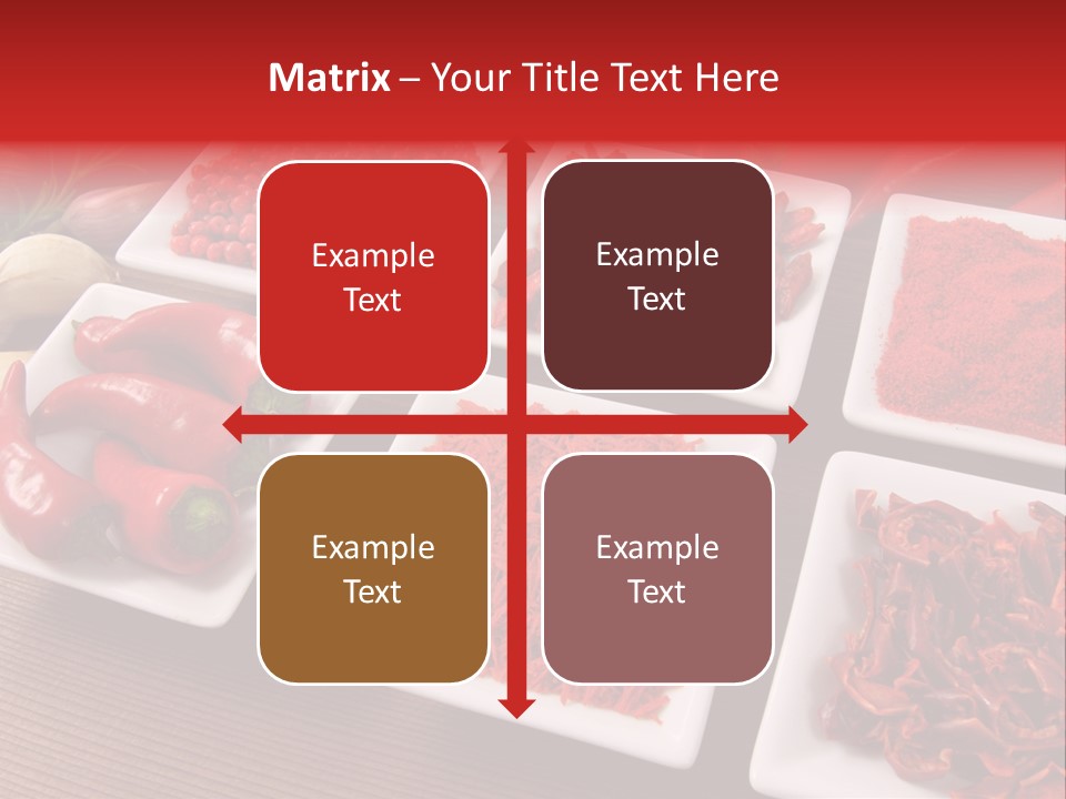 Pepper Composition Peppers PowerPoint Template