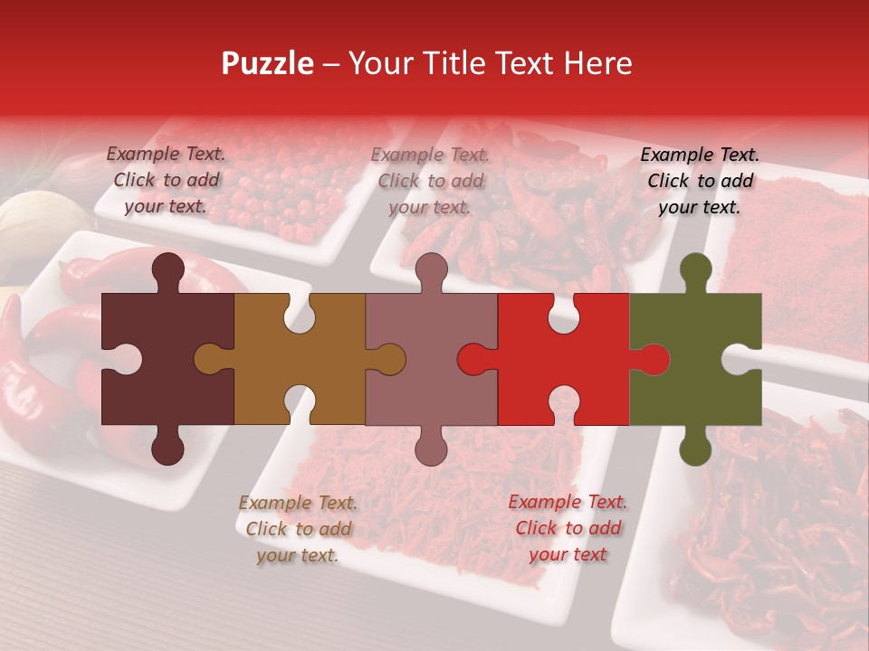 Pepper Composition Peppers PowerPoint Template