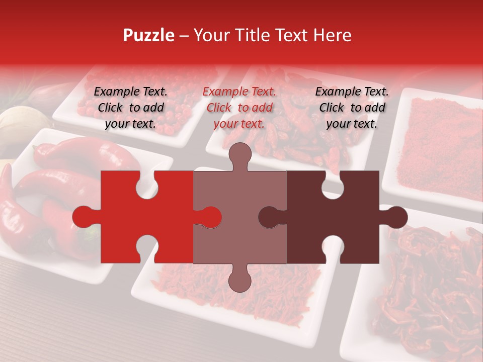 Pepper Composition Peppers PowerPoint Template