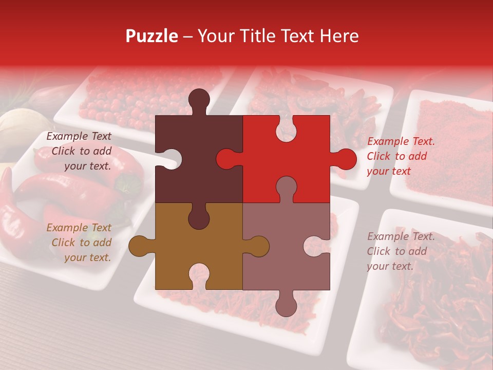 Pepper Composition Peppers PowerPoint Template