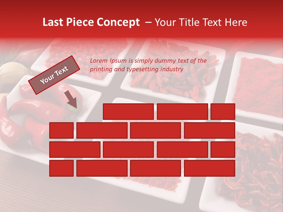 Pepper Composition Peppers PowerPoint Template
