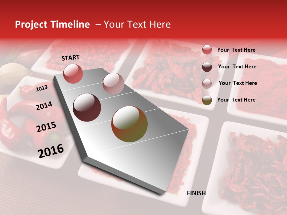 Pepper Composition Peppers PowerPoint Template