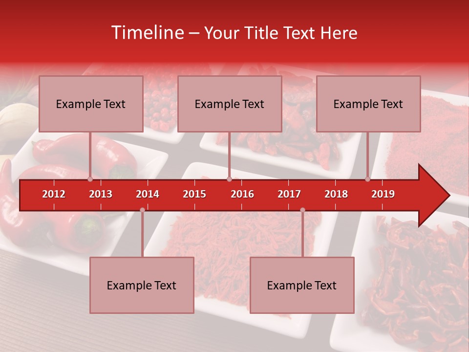 Pepper Composition Peppers PowerPoint Template