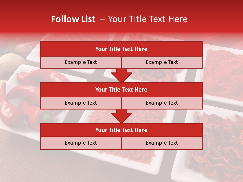 Pepper Composition Peppers PowerPoint Template