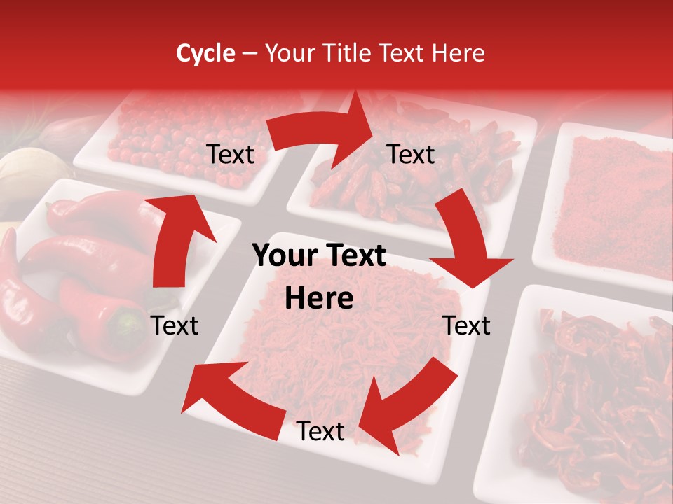 Pepper Composition Peppers PowerPoint Template