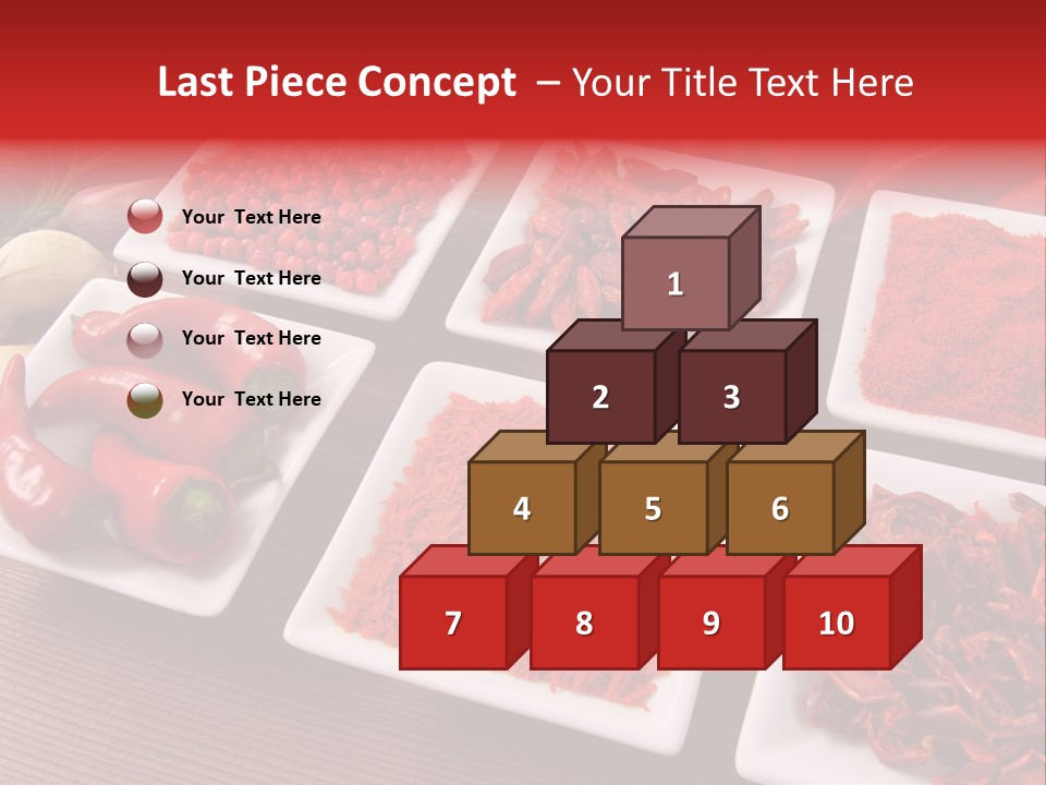 Pepper Composition Peppers PowerPoint Template