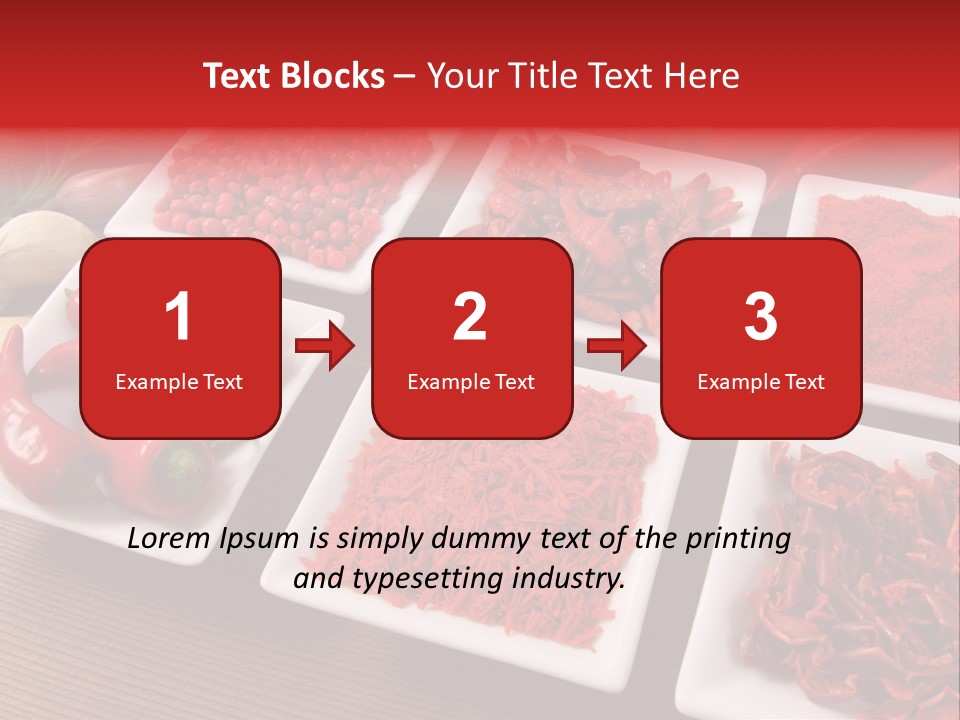 Pepper Composition Peppers PowerPoint Template