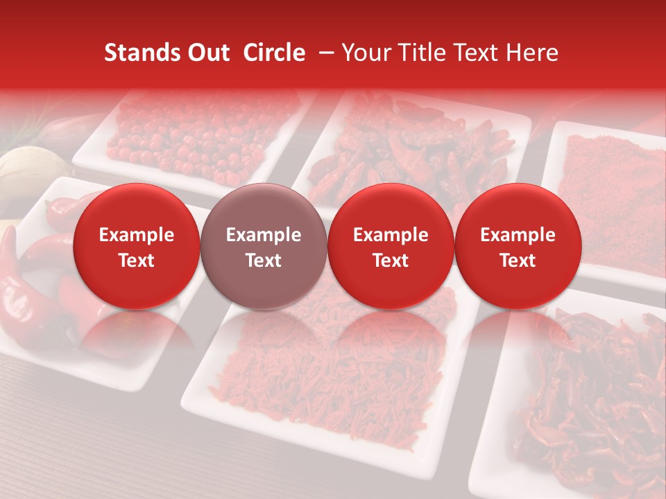 Pepper Composition Peppers PowerPoint Template