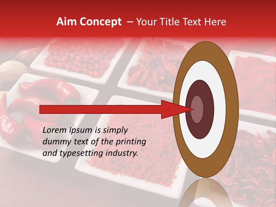 Pepper Composition Peppers PowerPoint Template