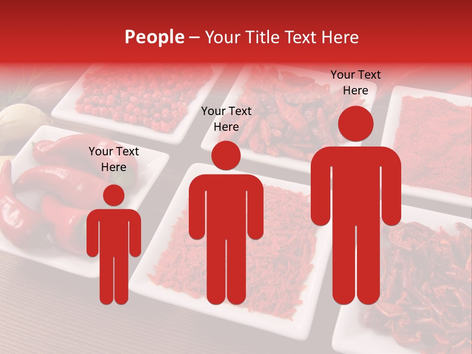 Pepper Composition Peppers PowerPoint Template