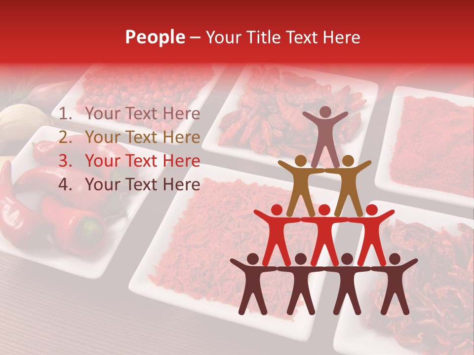 Pepper Composition Peppers PowerPoint Template