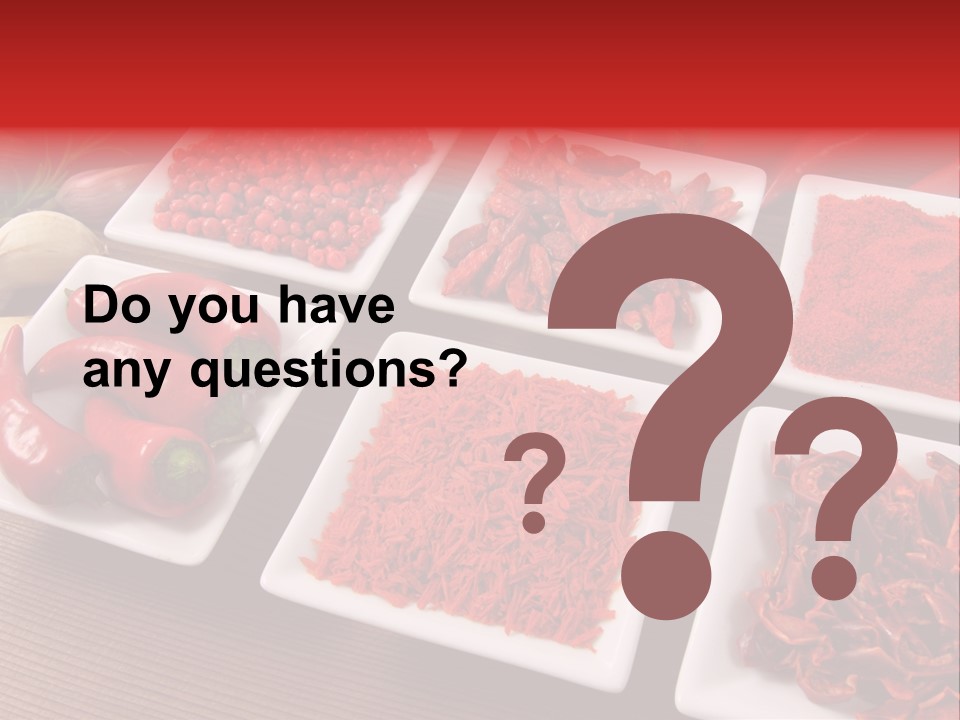 Pepper Composition Peppers PowerPoint Template